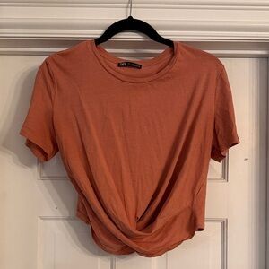 Zara Women's Twist Front Tee